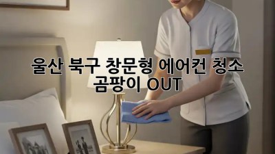 울산 북구 창문형 에어컨 청소 💨 곰팡이 OUT!